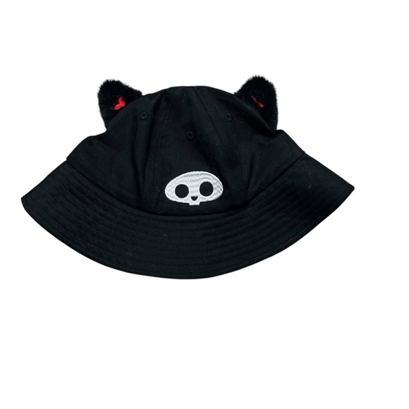 Skelanimals Kit 3D Ears Bucket Hat Black - Picture 2 of 4